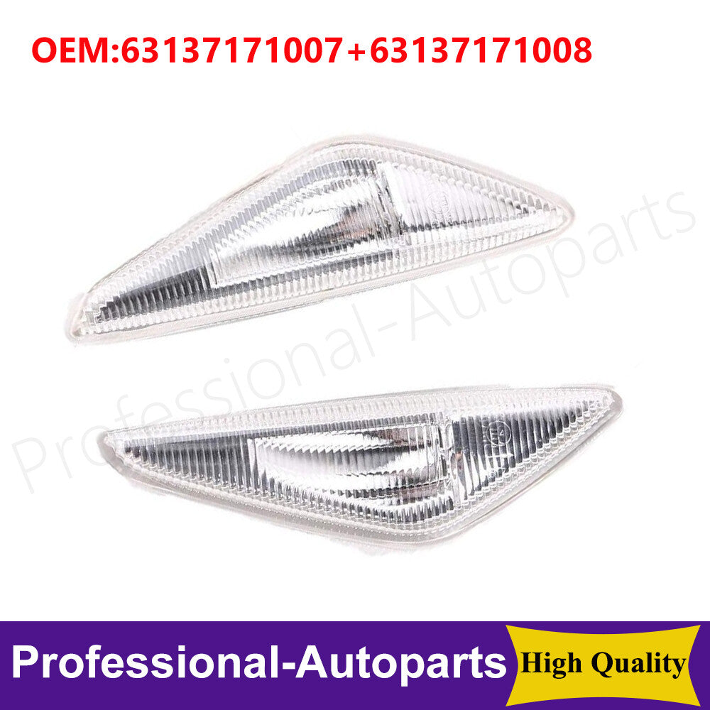 1 set of turn signal indicator markers suitable for 07-14 for BMW X3 X5 X6 (E70 E71 E83)