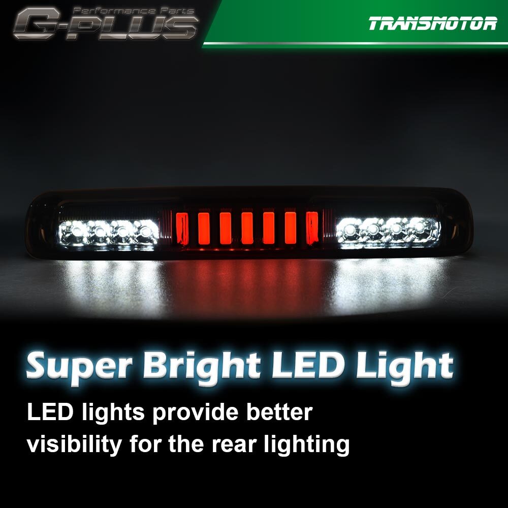 LED 3rd brake taillight and cargo light smoke display suitable for 99-07 Silverado for Sierra .