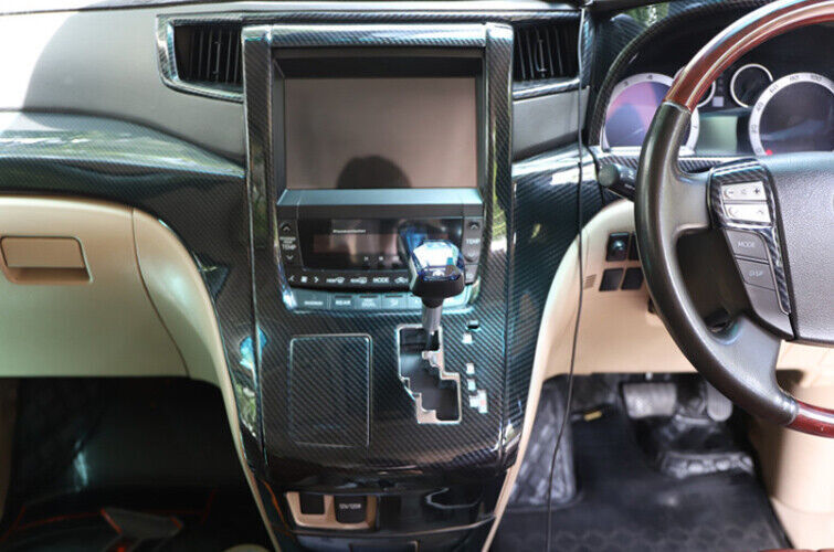 Interior Full Set Decoration Trim 52PC for Toyota Alphard RHD 08-14 Carbon Fiber