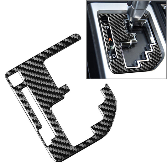 Carbon Fiber Interior Gear Shift Panel Cover Trim for Toyota Tundra 2014-21 20