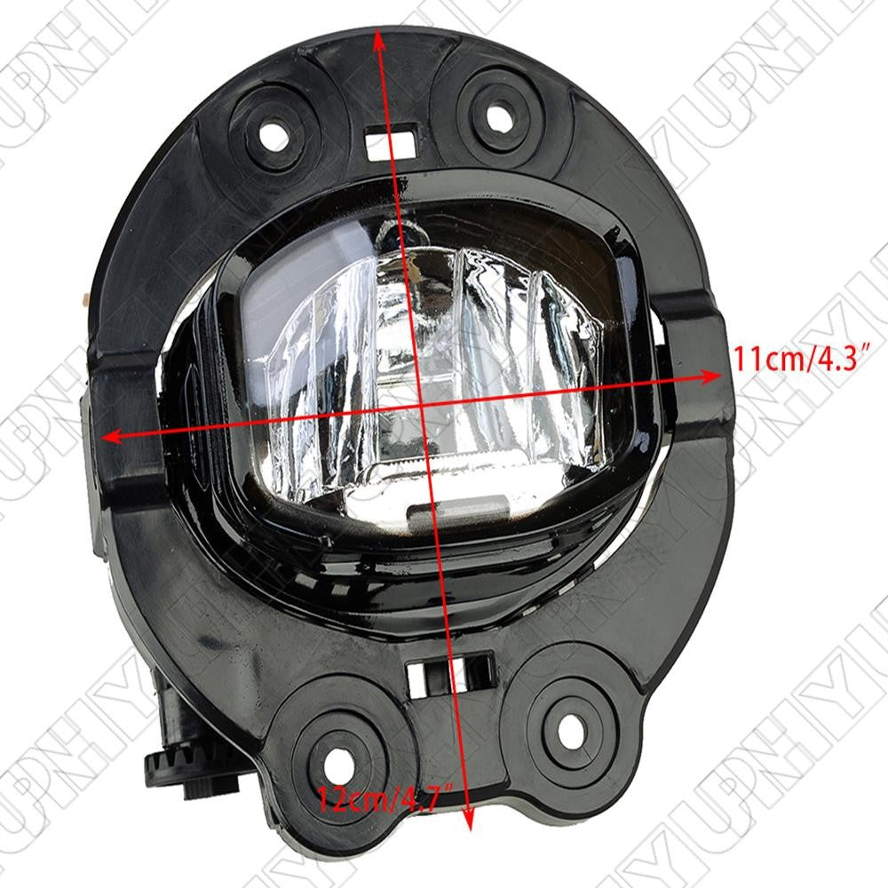 1Pc Fog Light Assembly Driver / Passenger Side for Jeep Cherokee 2019 CH2592161