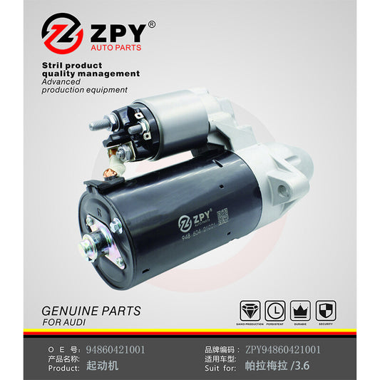 ZPY for Porsche for Panamera 970 CGEA CXRA CWDA CWCA 3.0T/3.6L/4.8L Starter Motor