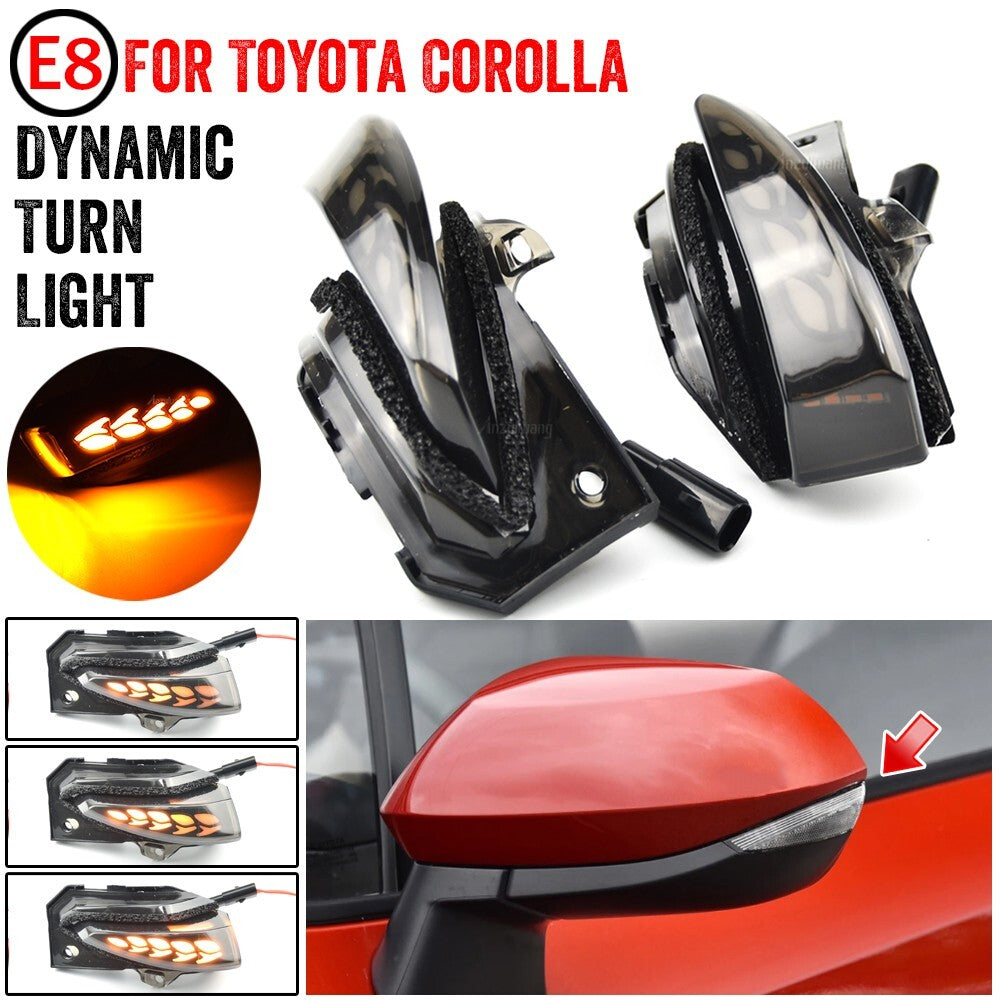 Dynamic Turn Light for Toyota REIZ for Corolla Sienta XP170 Yaris Cross XP210 E210