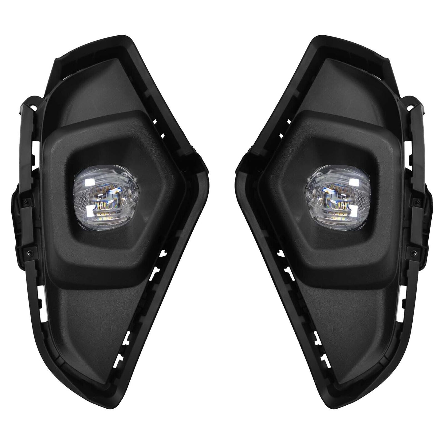 1 Dual LED Yellow Fog Light for 2019-2024 for Toyota Rav4 with Wiring and Switch