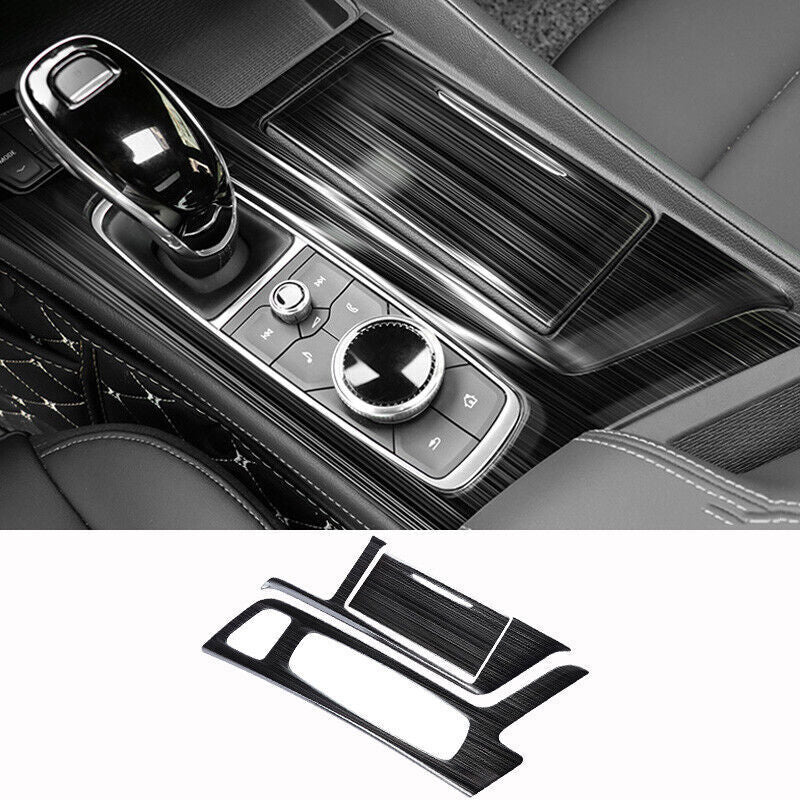 for Cadillac CT5 2019-2020 Black Titanium Middle Console Gear Shift Panel Trim