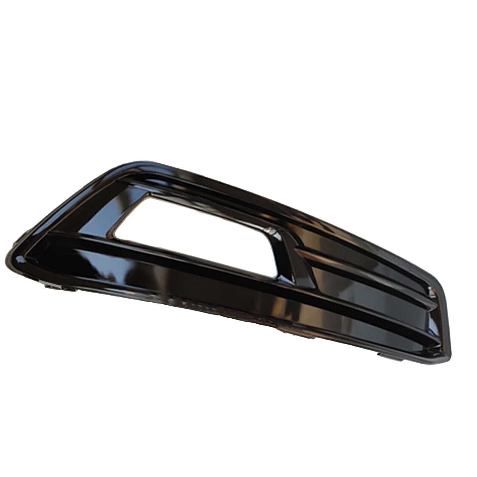 Glossy Black Fog Lamp Light Cover Trim Molding Bezel for Ford Focus ST 2015-2018