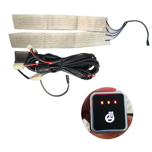 Winter Car Heated Steering Wheel Pad Heating Kit With 3 Shift Switch Keep Warm