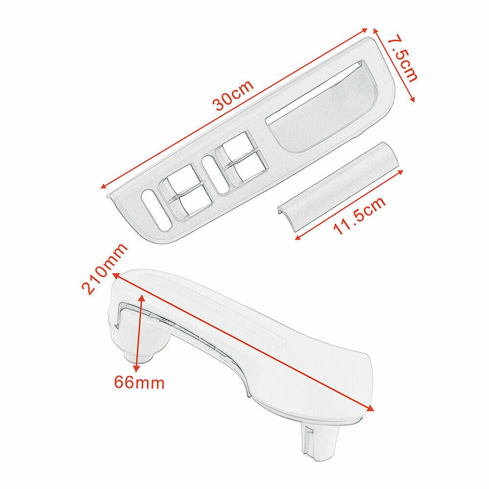 Interior door handle cover switch cover kit suitable for Volkswagen for Jetta for Golf MK4 (1998-04-)