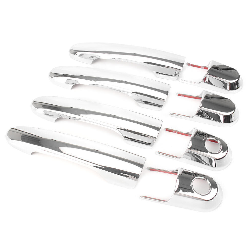 Chrome Side Door Handle Covers Trims Fit for Hyundai Accent 2006-2010 2009 2008 2007