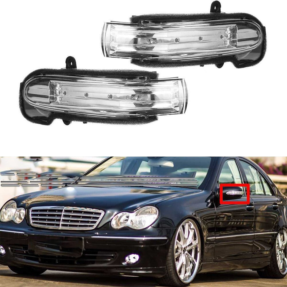 Mirrored Turn Signal Drivers And Passenger Side for Mercedes C230 C280 C350