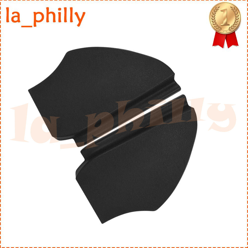 Pair Front Inner Door Panel Cover Trim Left Right for 06-11 for Benz CLS-Class Black