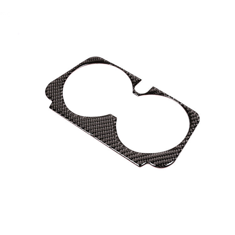 Carbon fiber cup holder panel trim suitable for Mercedes-Benz C-Class W205 GLC