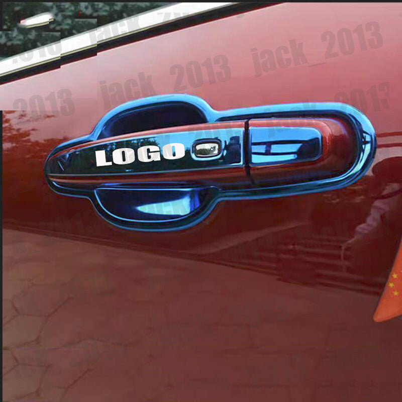 for Chevrolet Equinox 2018-2022 Blue stainless Door Handle Cover Trim 8pcs