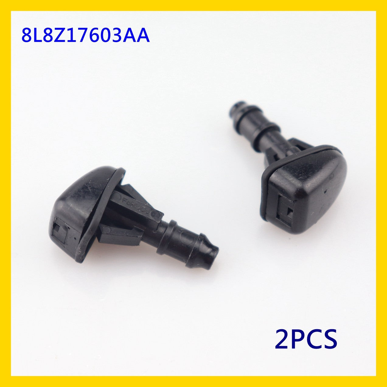 2 PCS Fits 2008-2012 for Ford Escape Windshield Wiper Water Jet- Spray Washer Nozzle