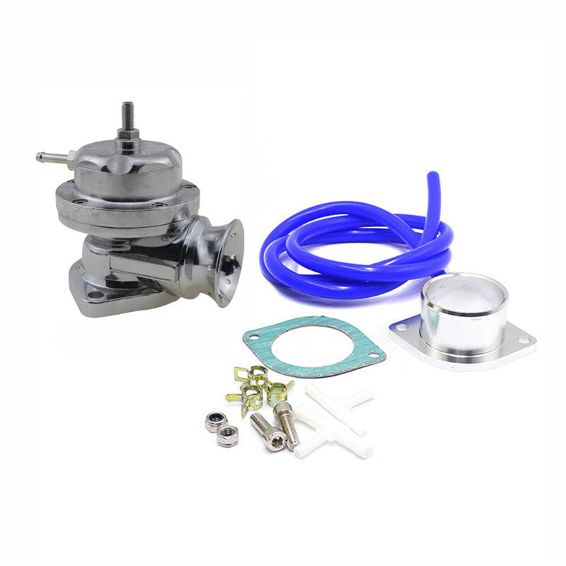 Universal Type-RS Turbo Blow Off Valve Kit Adjustable 25psi BOV Blow Dump Silver
