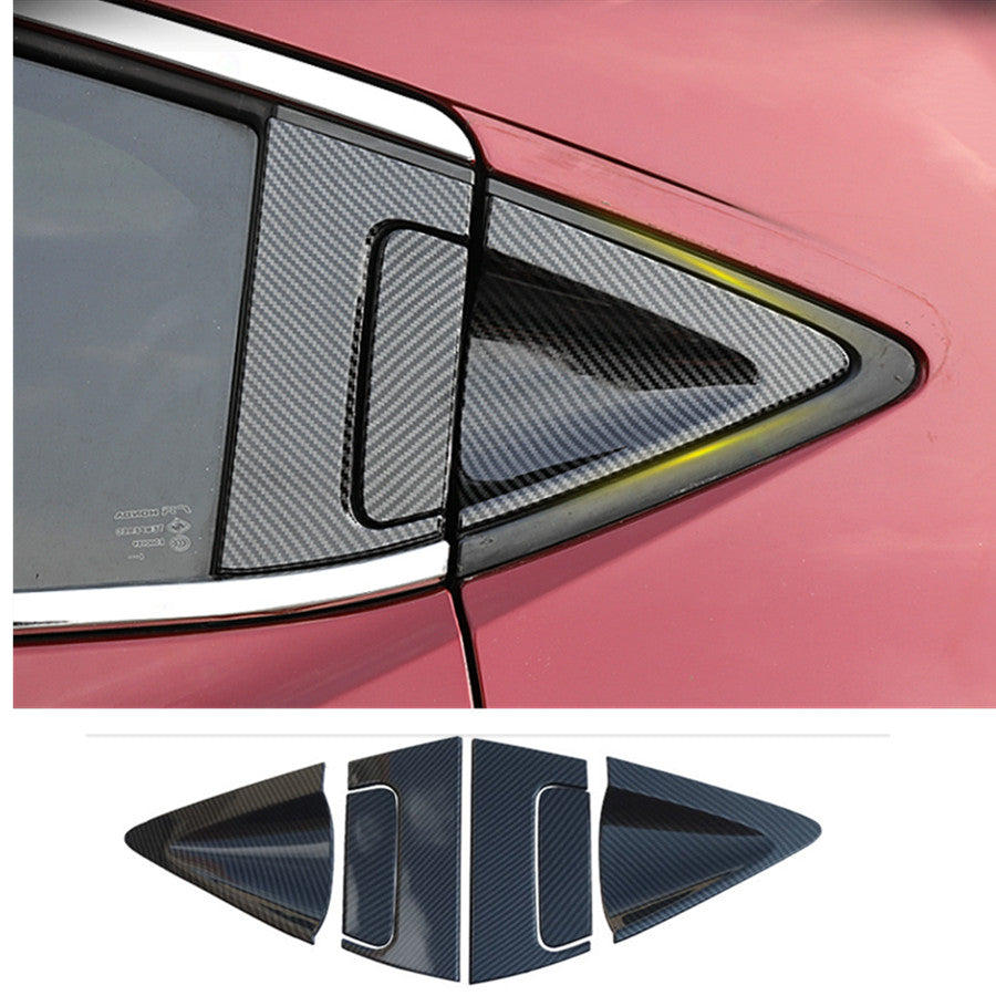 Carbon fiber rear door handle cover trim suitable for Honda HR-V HRV 2016-2021