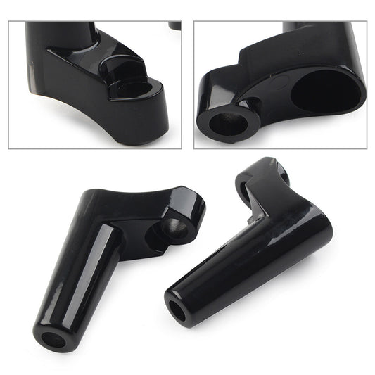 Relocation Kit vordere Blinkerhalterungen f¨¹r for Harley Sportster XL883N schwarz
