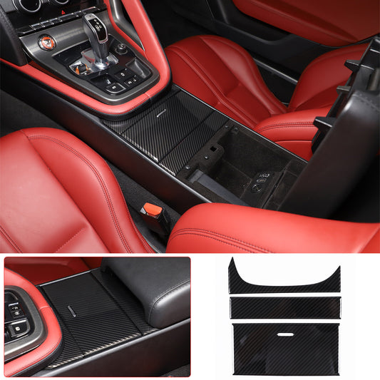 Lightweight silver alloy instrument bar trim for Corvette C7 2014-2019