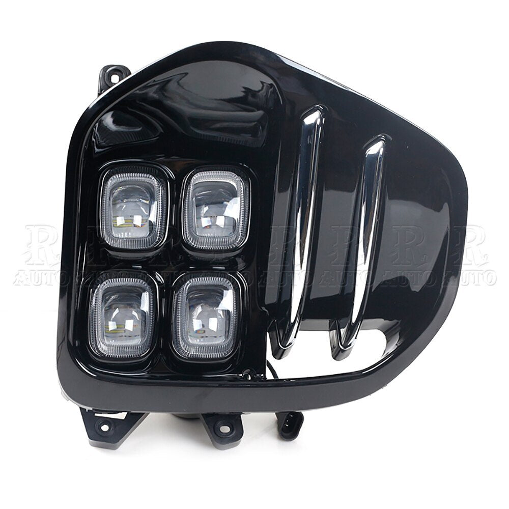 One pair of new front bumper LED DRL fog lights for Kia Sportage KX5 2016-2018