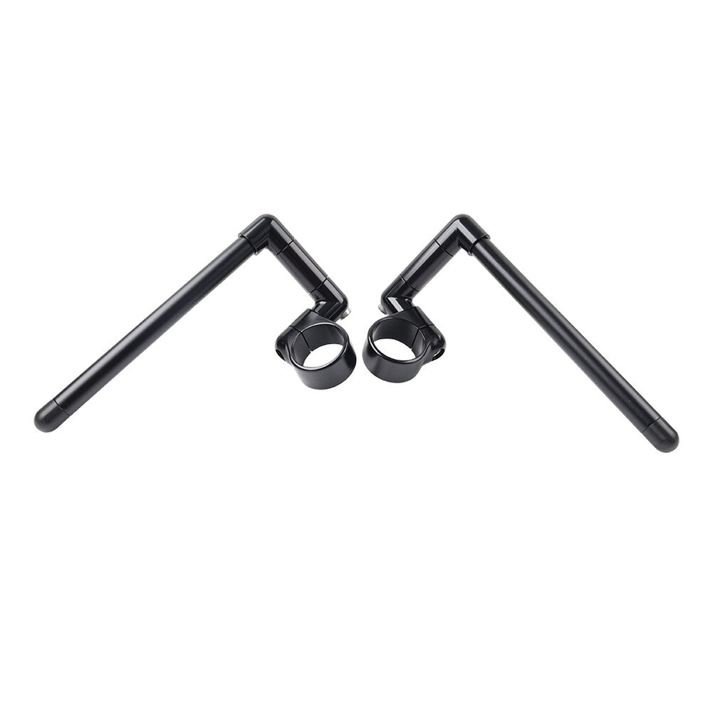 Motorcycle 52MM Cafe Racer Bars 7/8 Universal Clip-On Handlebar Fork Tube