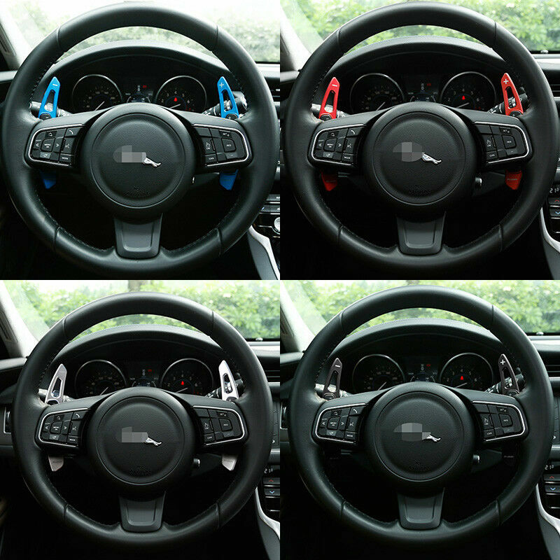 for Jaguar F-PACE 2016-20 Aluminum Steering Wheel Shift Paddle Shifter Extension