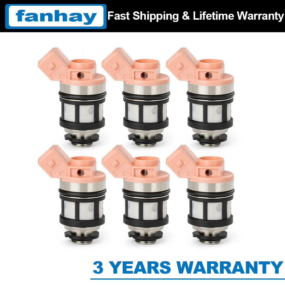 6X Fuel Injectors for Nissan 1990-1995 D21 Pathfinder Quest 3.0L V6 16600-88G10