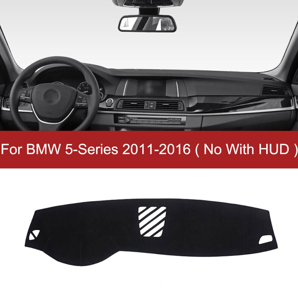 1X PU leather Dashboard Dash Mat Non-slip DashMat Shade for BMW 5 Series 2011-16