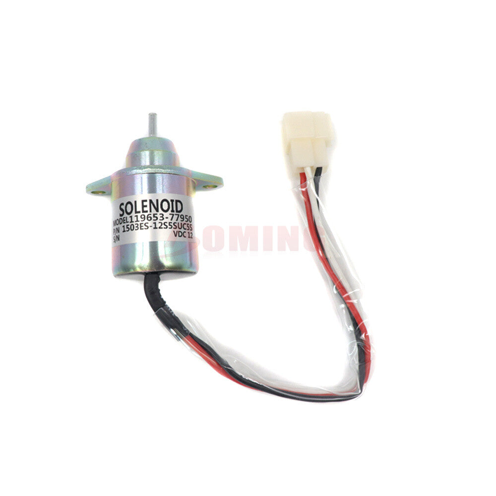 New DIESEL Shut Off Solenoid For KUBOTA 12K5SUC5S SA4562 119653-77950