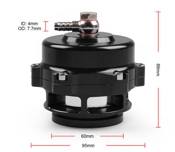 44mm MVR external wastegate V-flange + 50mm Turbocharger V-Band Blow Off Valve