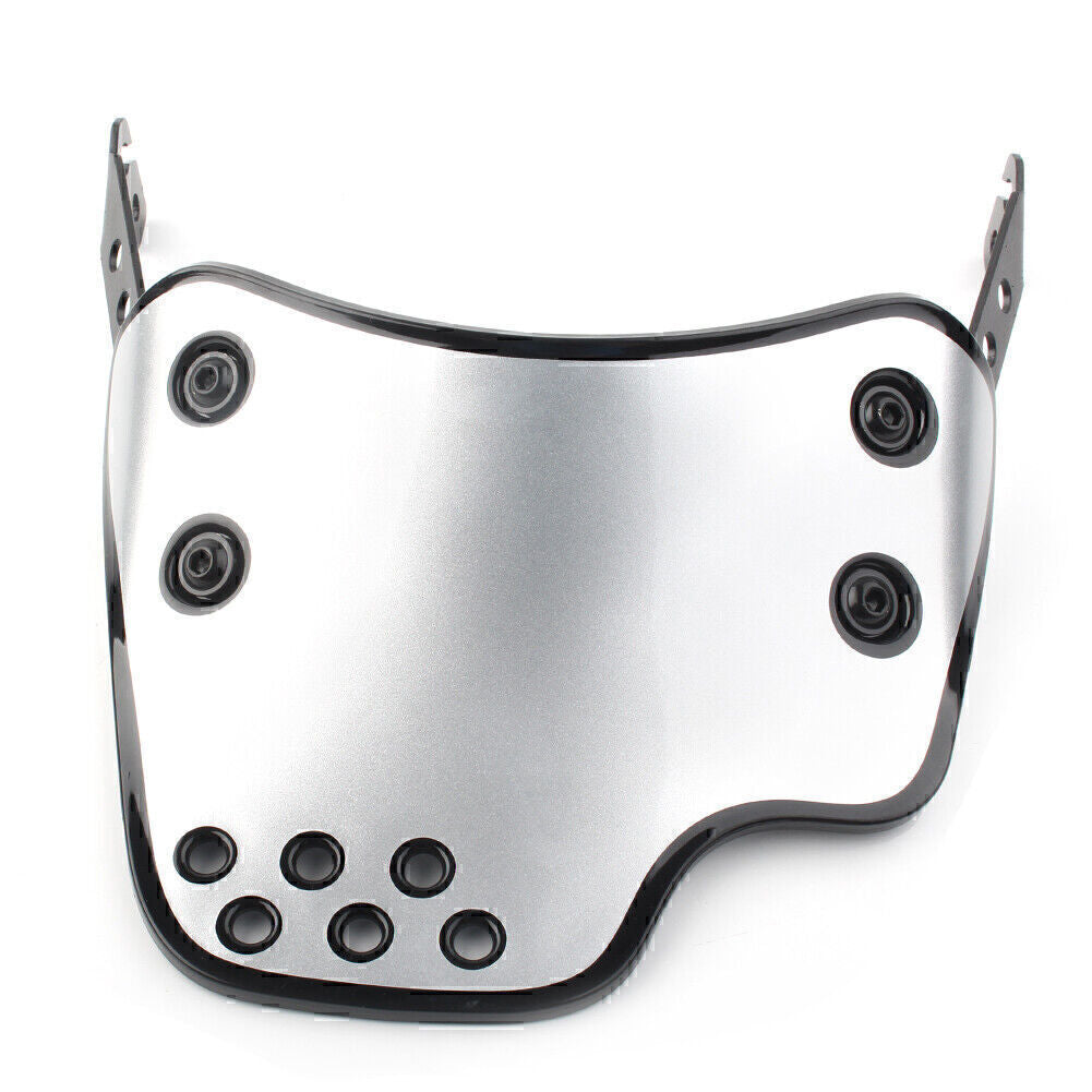 Motorrad Windschilder Selbstmodifikation Windschild Retro Windschilder Grau