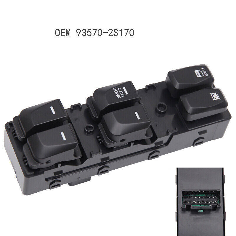 for Hyundai for Tucson 2010-2013 Master Driver Side Power Window Switch 93570-2S150