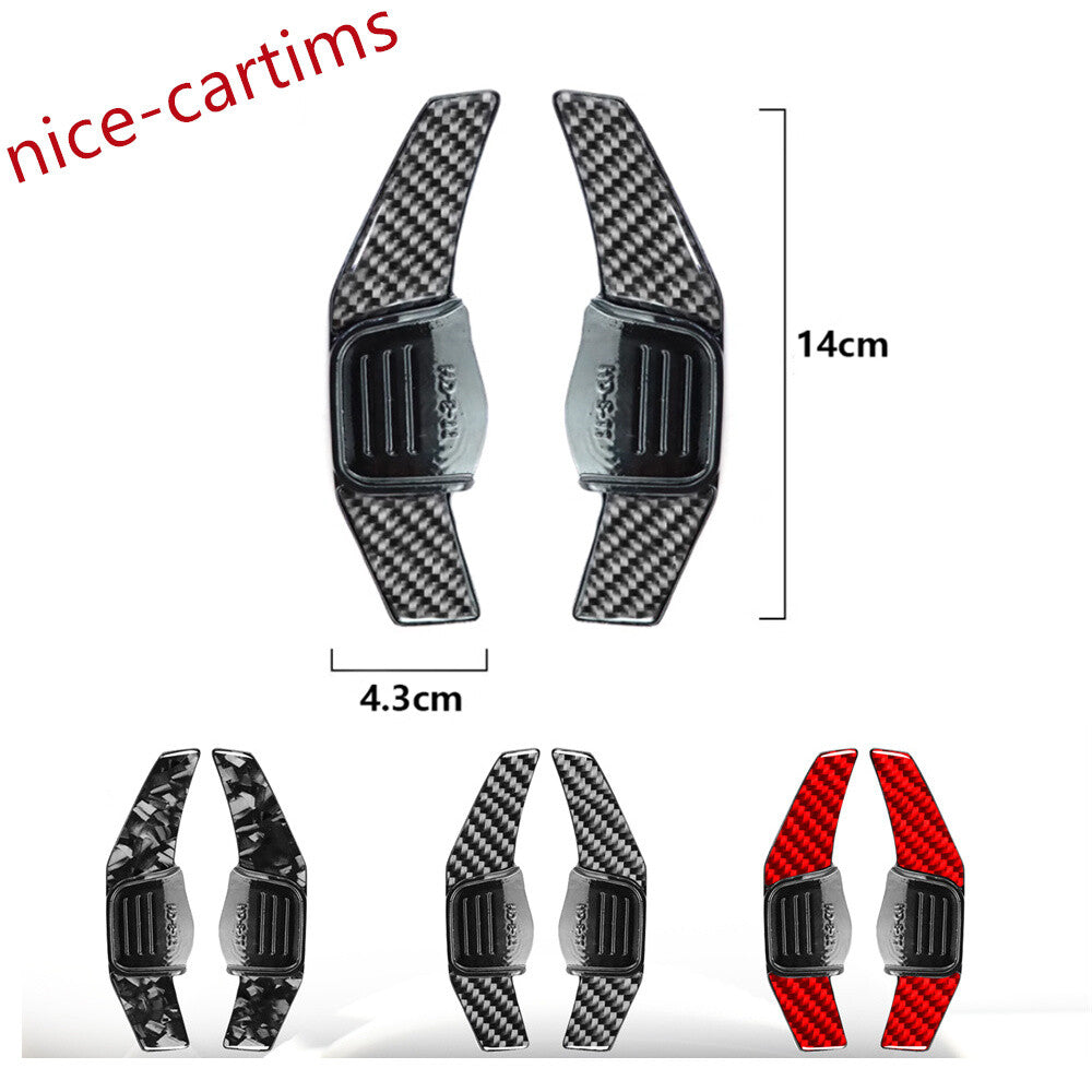 Steering Wheel Shift Paddle Shifter for Kia K3 13-18 K3S 14-16 ABS/Carbon Fiber