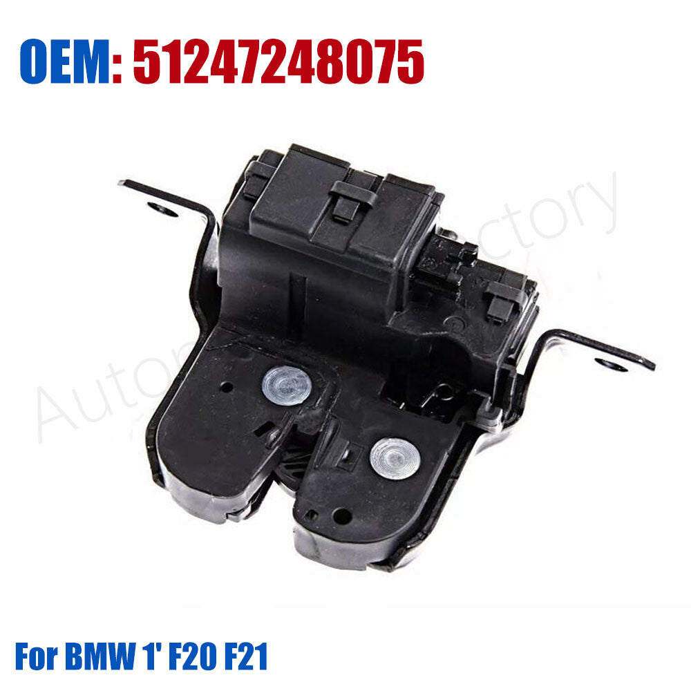 51247248075Premium Tailgate Boot Lid Trunk Lock Latch Actuator For BMW1' F20 F21