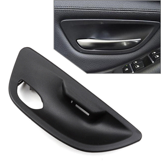 Left Side Door Handle Bowl Cover Black for BMW 5 Series F10 F11 2011-2017 12 13