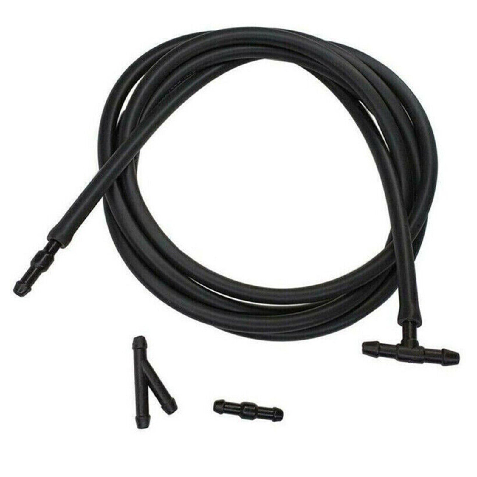 2m 78 W/Connector Windshield Wiper Washer Nozzle Hose kit Fluid Tube Pipe