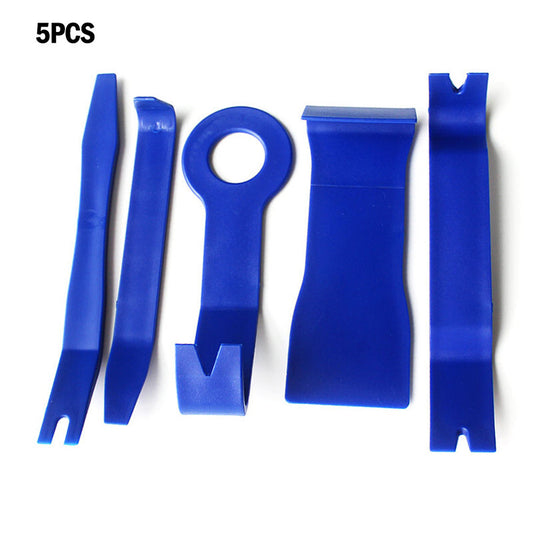 5x Car Door Clip Panel Trim Removal Tool Navigation Blades Disassembly Plastic