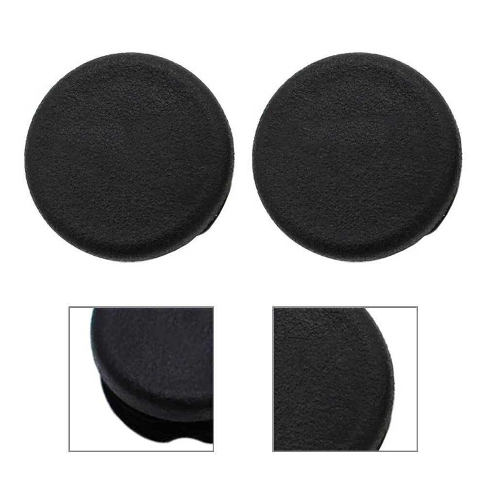2x Frame Hole Cover Caps Plug Decorative Set for BMW F900R 2020 2021 2022 Black