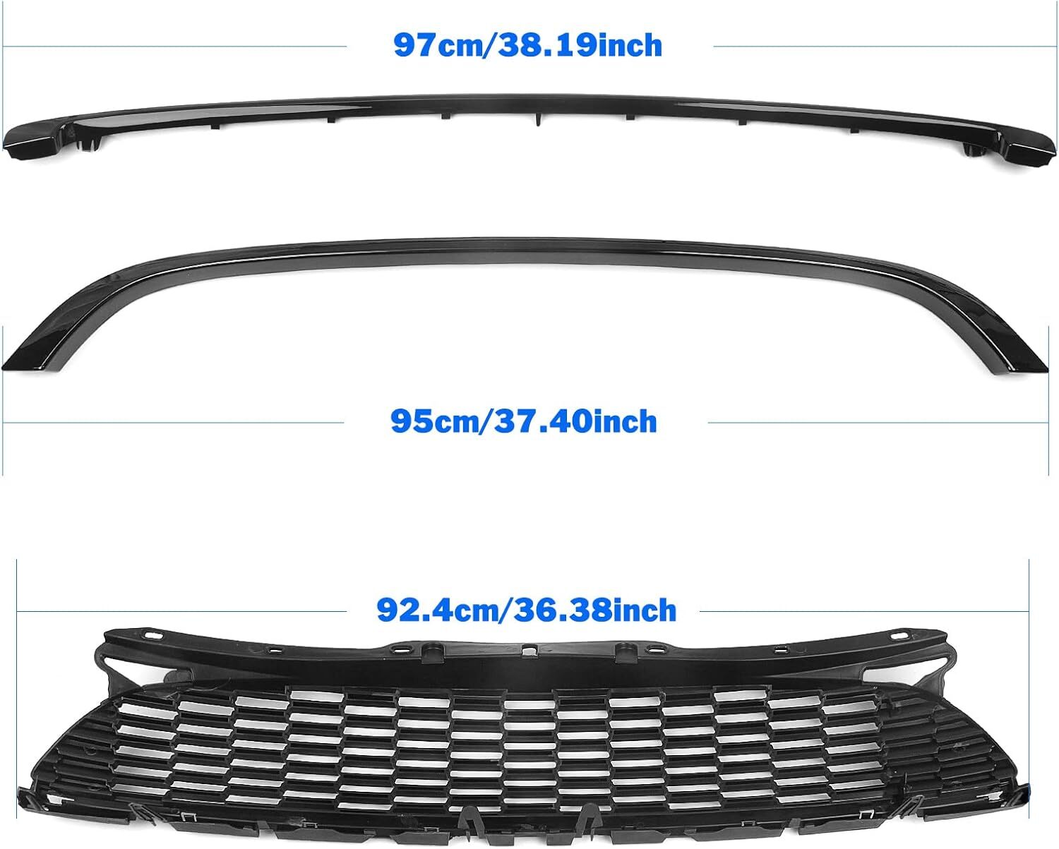 New for Mini Cooper JCW R55 R56 R57 R58 R59 2007-15 Front Grill Grille W/ Frame