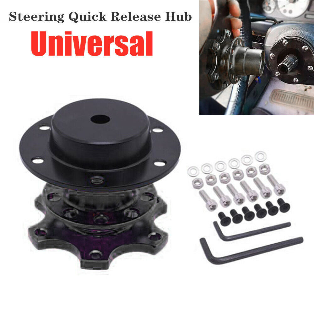 General Motors SUV Steering Wheel Quick Release HUB SUV Adapter Snap 6-Hole