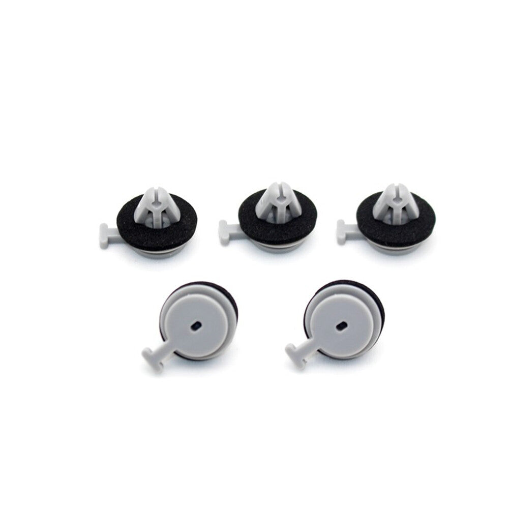 10 Gray Car Exterior A Pillar Trim Fastener Clips for Land Rover Discovery