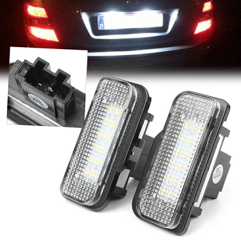 LED Number License Plate Light for Mercedes-Benz W203 W211 W219 R171 CLS-Class