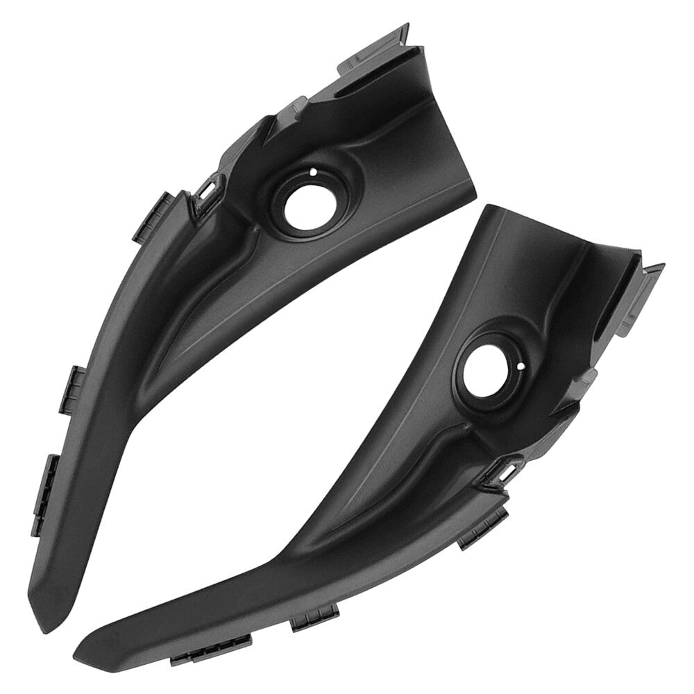 Front Left Right Cowl Windshield Wiper Motor Cover for Civic 2012-2015 Black