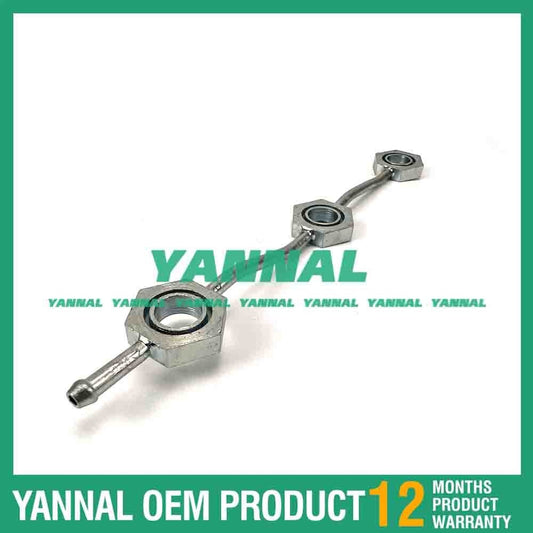 S3L fuel return overflow pipe is suitable for Mitsubishi engines.
