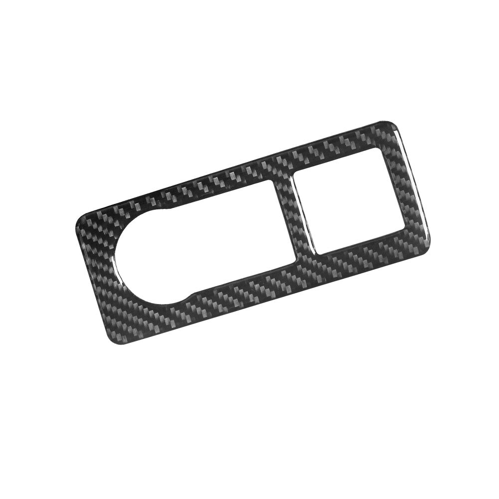 Carbon Fiber Headlight Control Trim For Silverado/tahoe/ for sierra 2007-2014 Type B