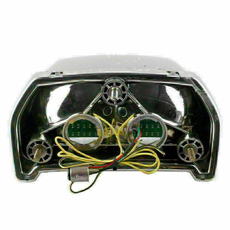 for Kawasaki ZX-7R 1996-2001 00 ABS Clear Integrated LED Tail Light Turn Signals
