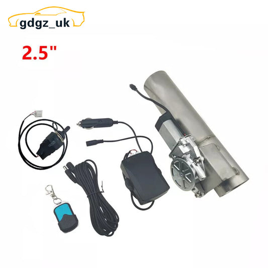 2.5 Electric Exhaust Valve Control Motor I Pipe with Manual  Remote Control