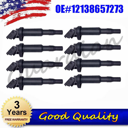 8x Ignition Coils 12138657273 for BMW 135i 335i 335is 335xi 535i 550i 650i 740i