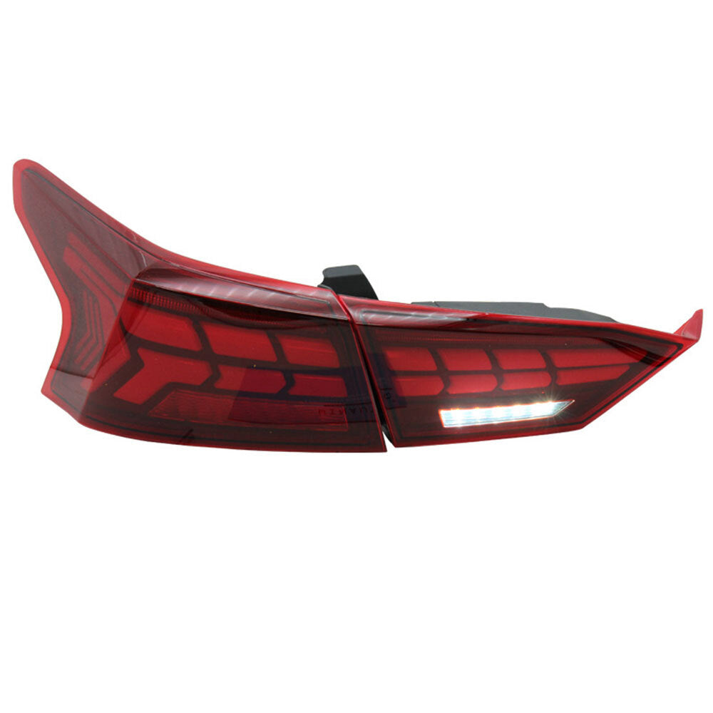 2pc LED Rear Red Lamp Tail Lights for Nissan Altima Sequential Signal 2019 -2021