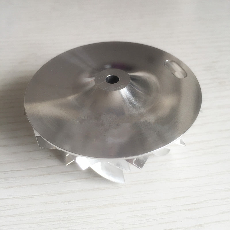 RHF5 52.56/68.00 mm 6+6 blade high-performance turbine blank compressor wheel