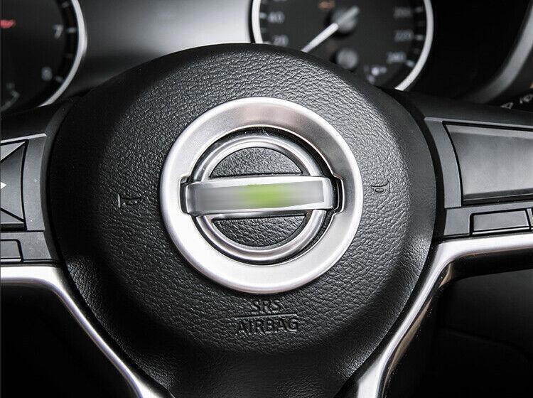 for Nissan Sentra 20-23 Steel Silver Steering Wheel Sheet Ring Moulding Trim 1X